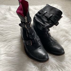 Juicy Couture moto boots 9
